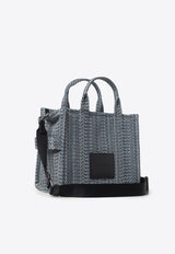 The Medium Tote Bag in Monogram Jacquard Denim