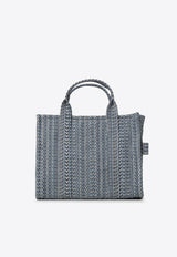 The Medium Tote Bag in Monogram Jacquard Denim