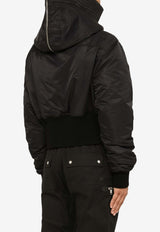 Luxor Alice Drawstring Bomber Jacket