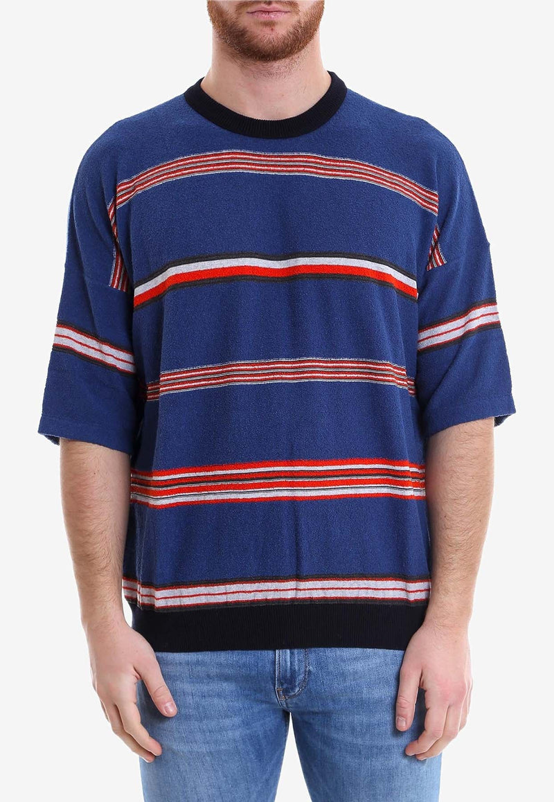 Nuur Striped Crewneck T-shirt