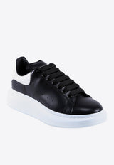 Oversized Leather Low-Top Sneakers