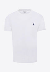 Logo Embroidered Basic T-shirt