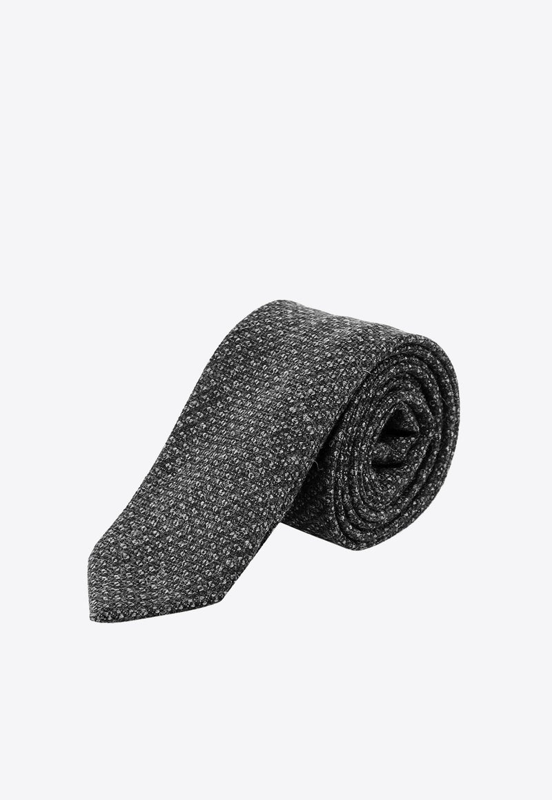 Patterned Wool Tie