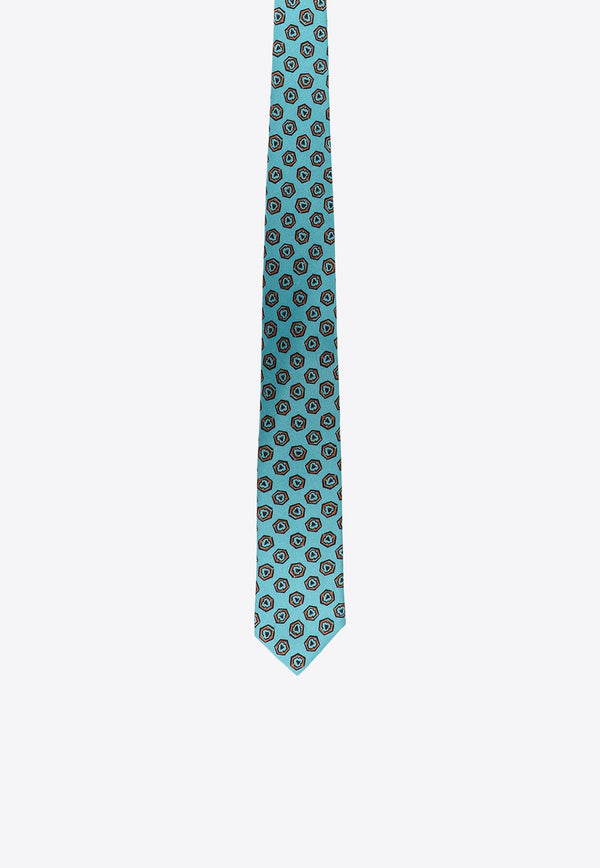 Patterned Silk Tie