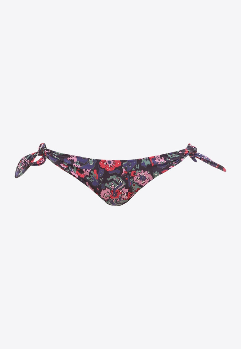 Sukie Floral Print Bikini Bottom