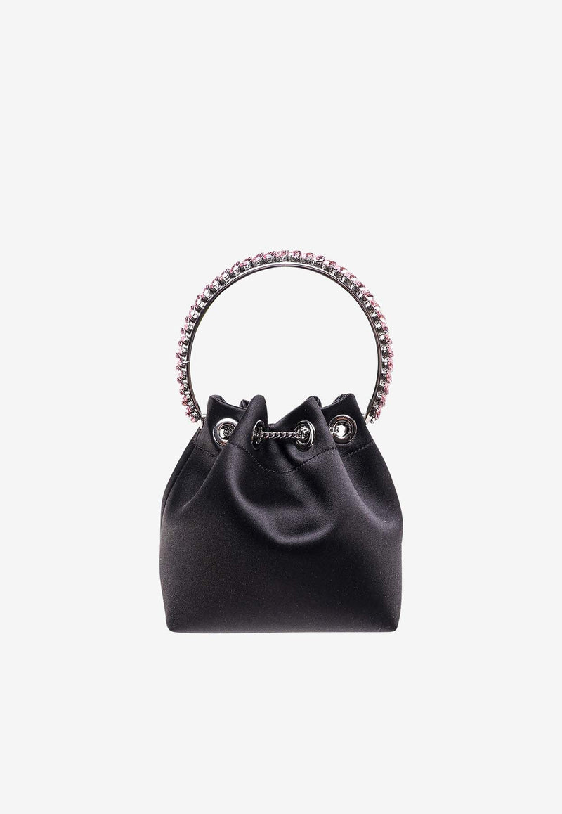 Bon Bon Satin Bucket Bag