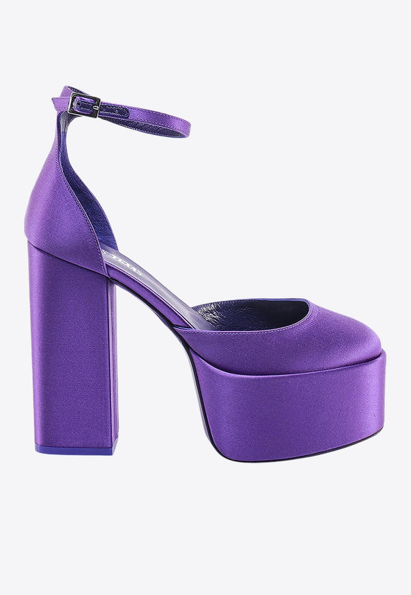 Dalilah 135 Satin Platform Pumps