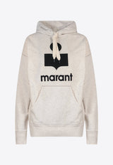 Mansel Logo Print Hooded Sweatshirt