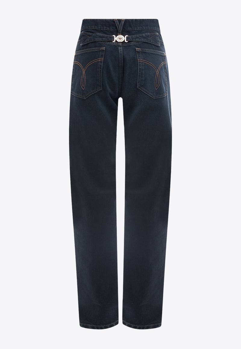 Medusa Head-Motif Jeans