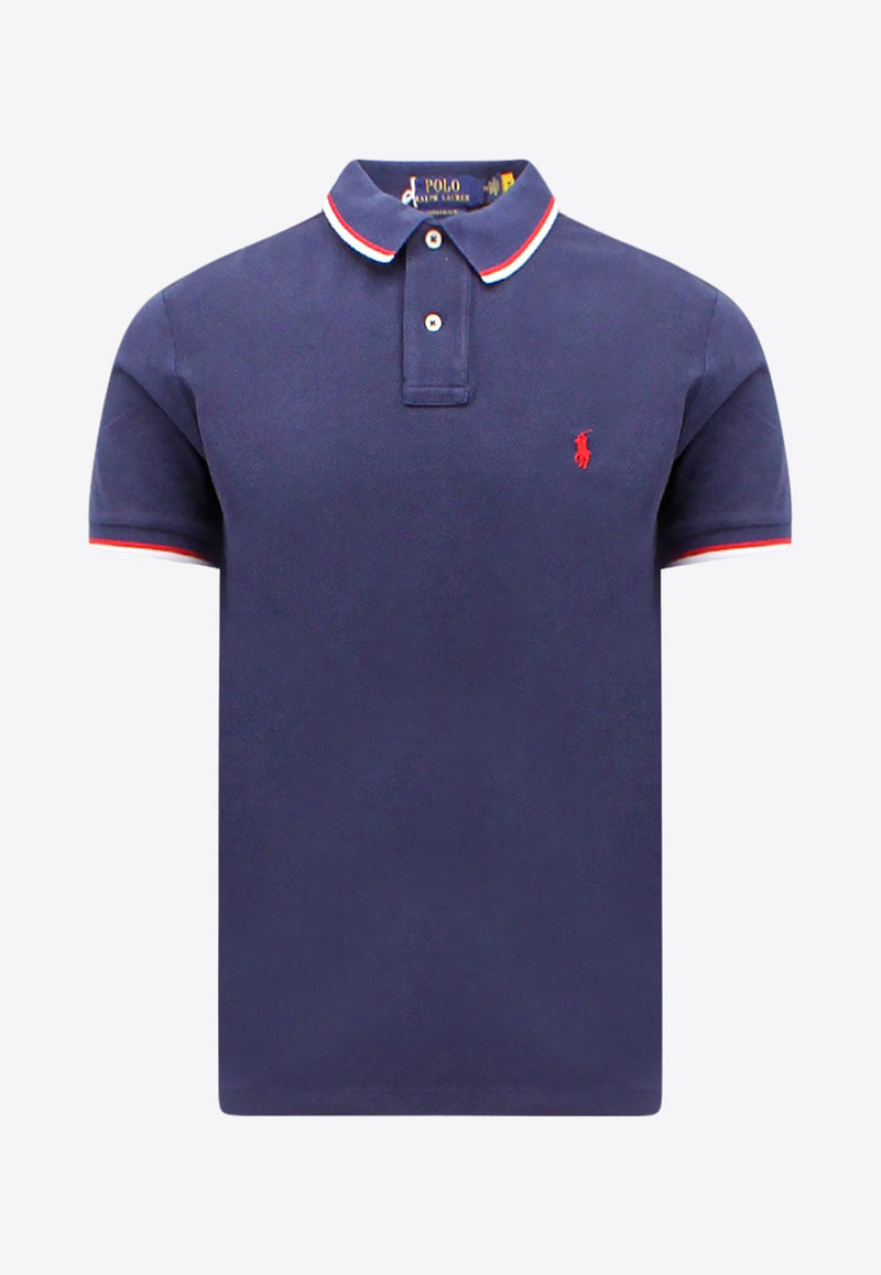 Embroidered Logo Polo T-shirt