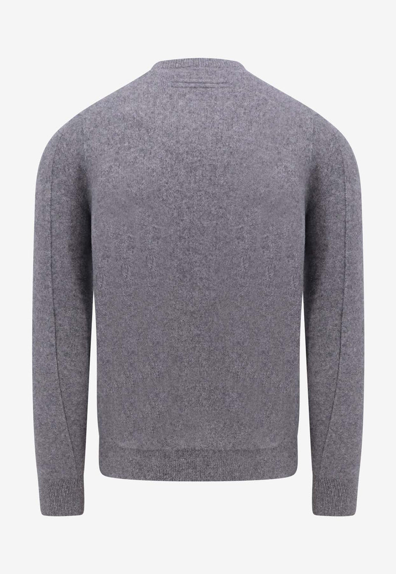 Wool-Blend Crewneck Sweater