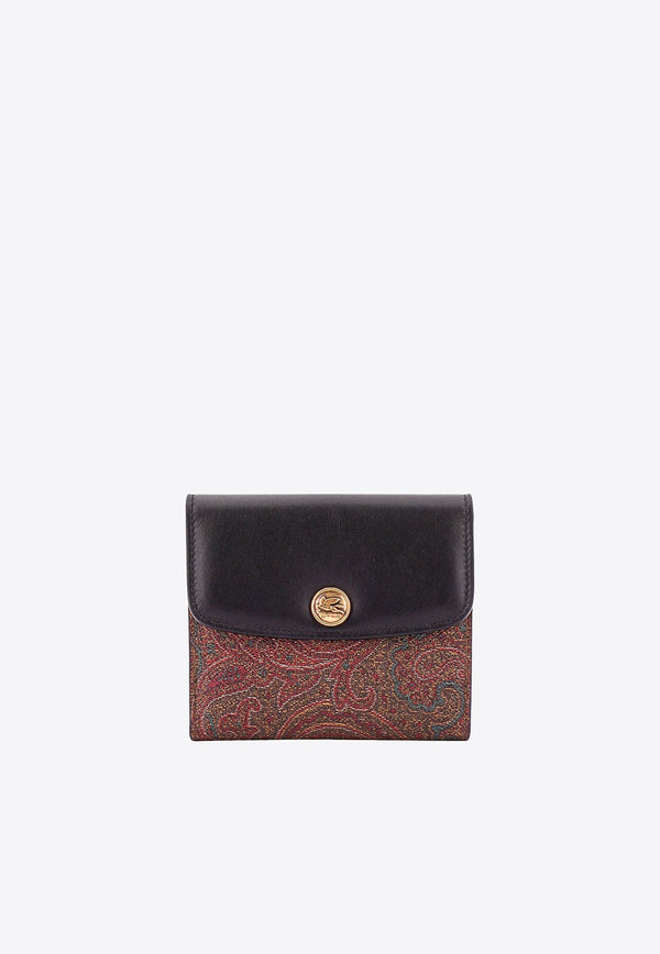 Small Paisley Jacquard Essential Wallet