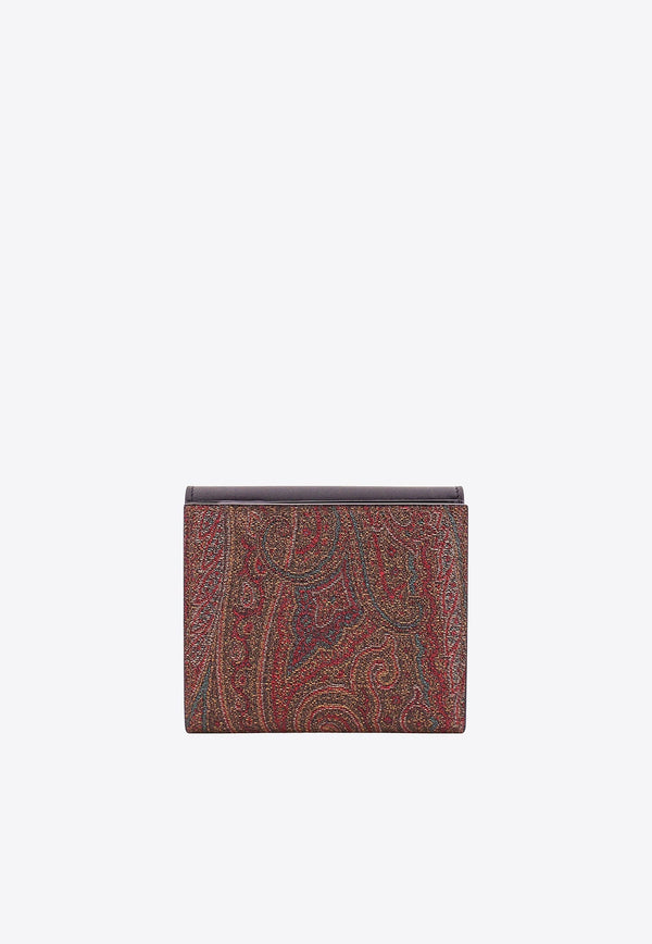Small Paisley Jacquard Essential Wallet