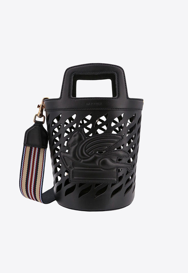 Coffa Leather Bucket Bag