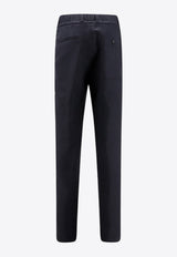 Straight-Leg Tailored Pants