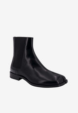 Tabi Leather Ankle Boots