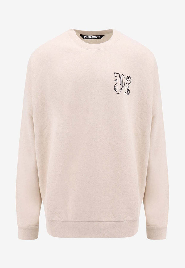 Logo Monogram Crewneck Sweatshirt