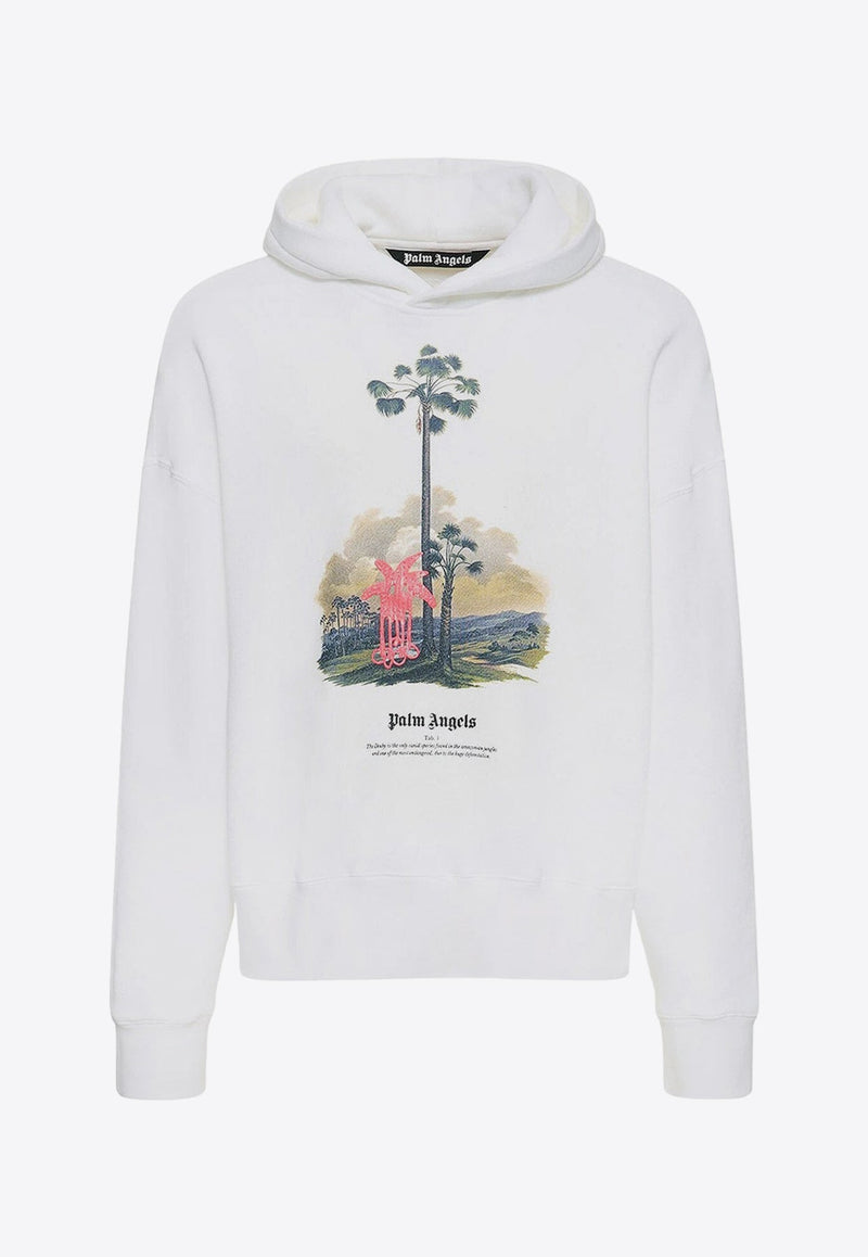 Graphic Print Hooded Sweatshirt