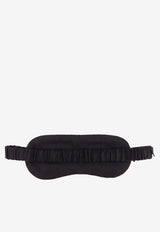 Embroidered Logo Sleep Mask