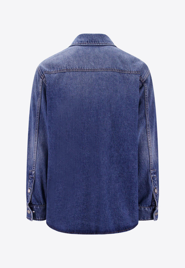 Signature VLogo  Denim Shirt