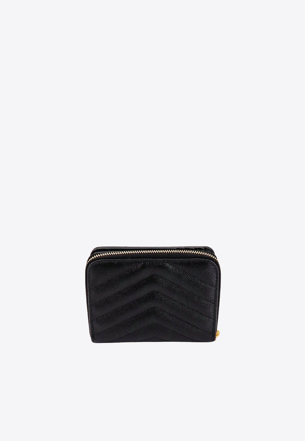 Compact Cassandre Leather Wallet