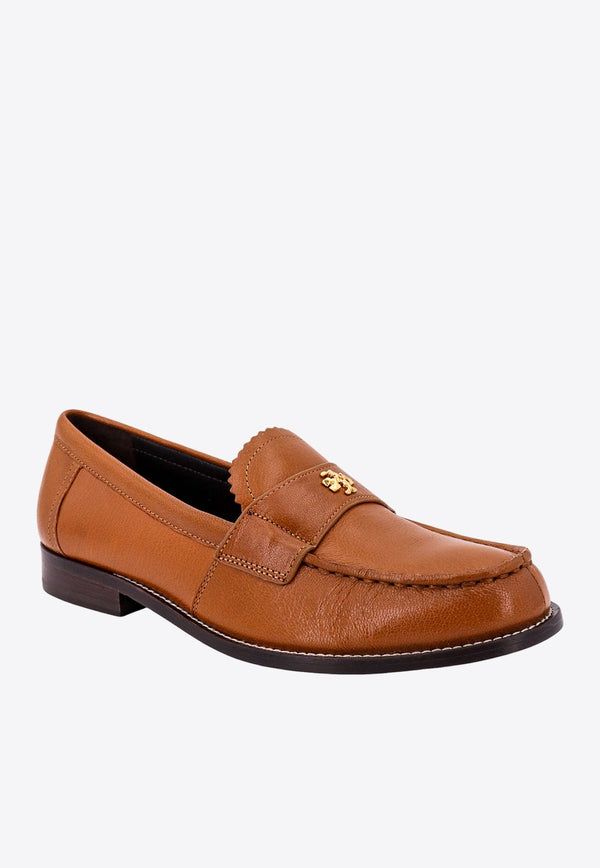 Classic Logo Plaque Loafers