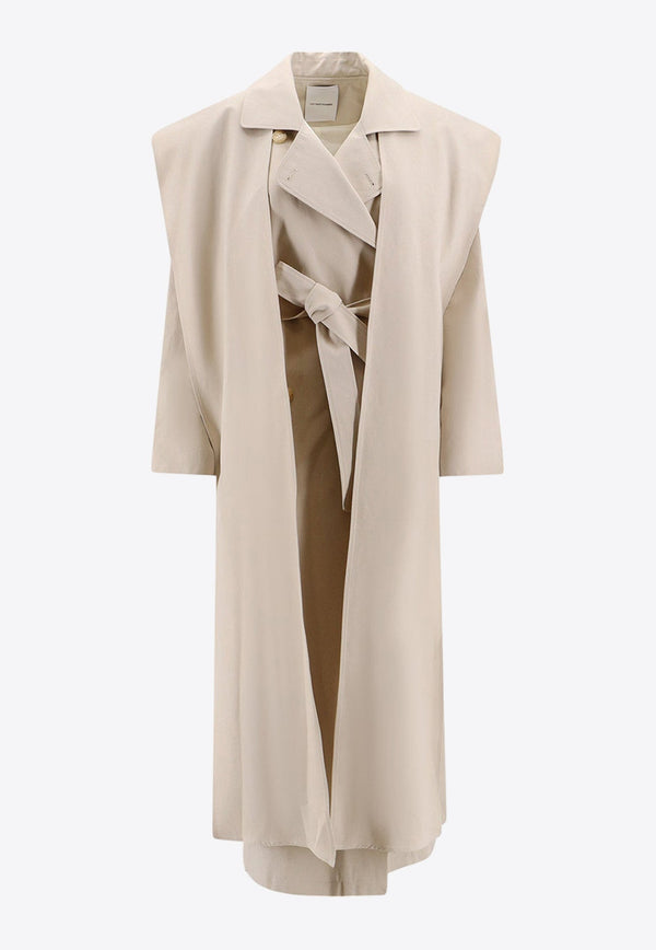 Trench Coat with Belted Waist