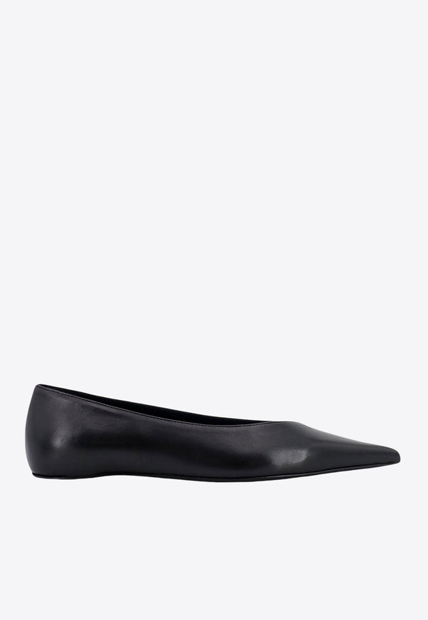 The Asymmetric Pointed Ballet Flats