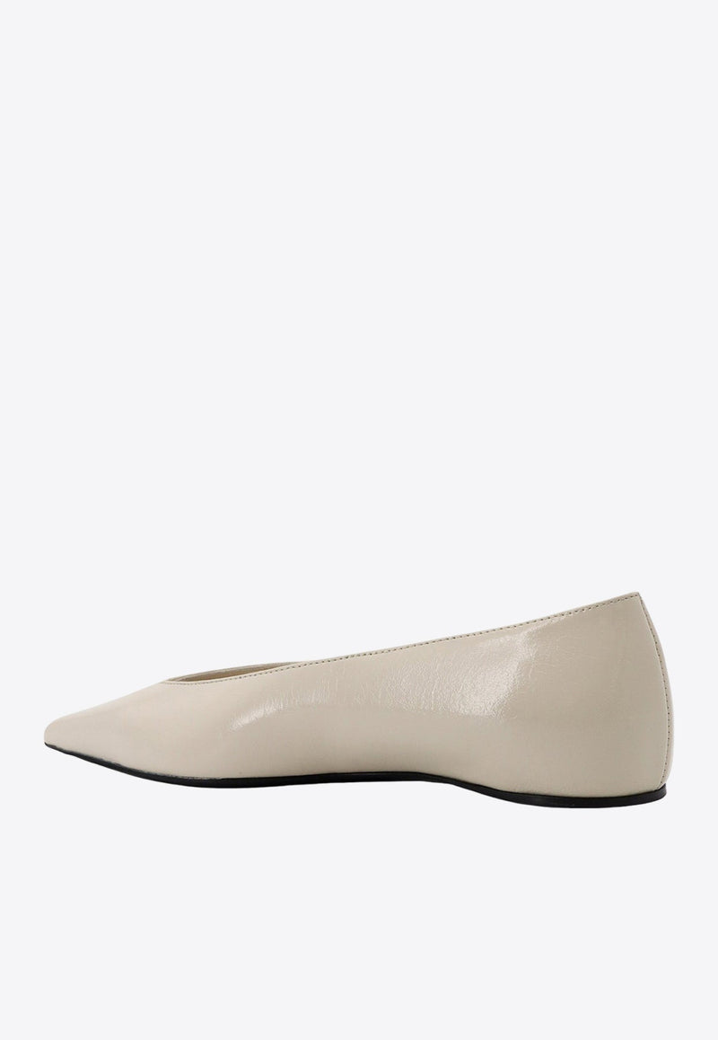 The Asymmetric Pointed Ballet Flats