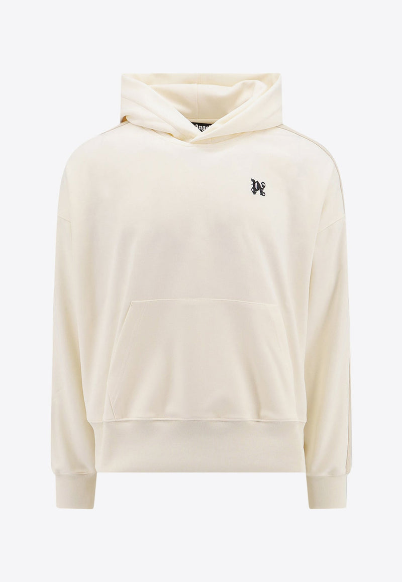 Monogram Embroidered Hooded Sweatshirt