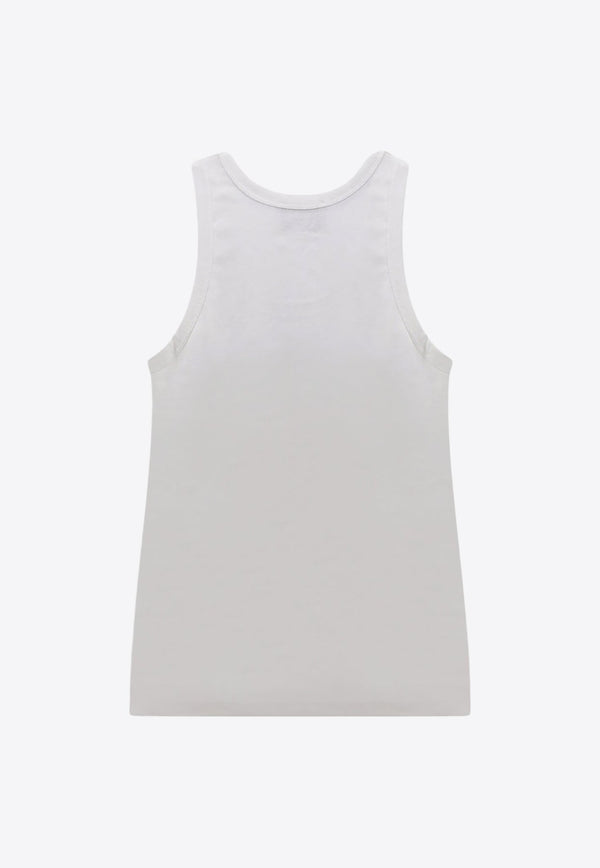 Logo Embroidered Tank Top