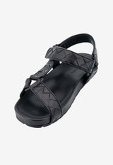 Trip Intrecciato Leather Sandals