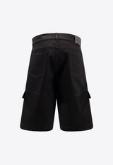 Hybrid Denim Cargo Shorts