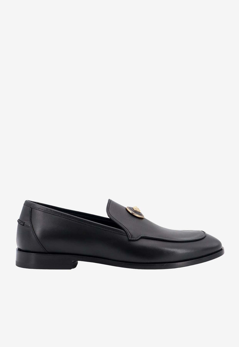 La Medusa Calf Leather Loafers