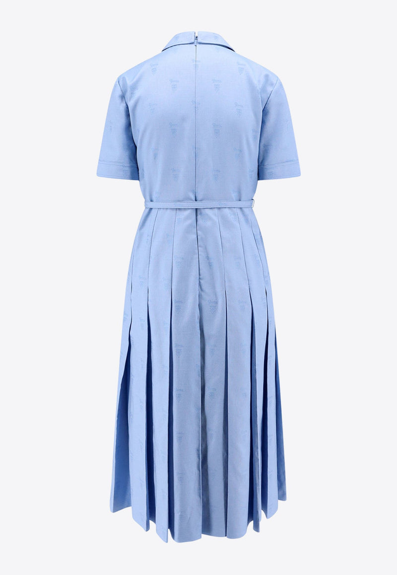 Classic Oxford Midi Dress