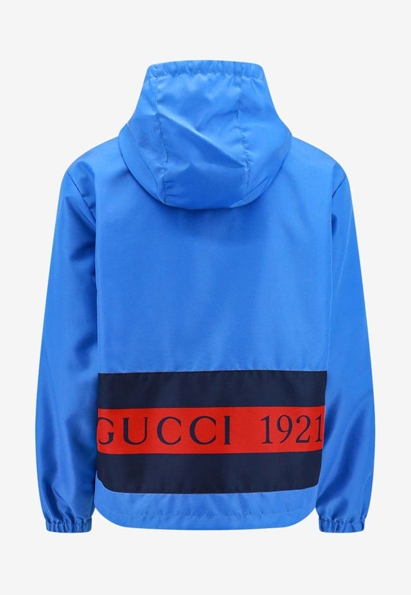 1921 Web-Stripe Windbreaker Jacket