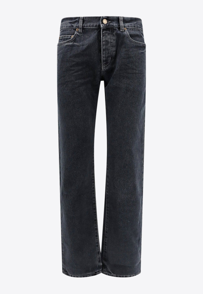 Washed-Out Slim Jeans