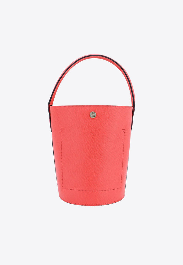 Small Épure Leather Bucket Bag