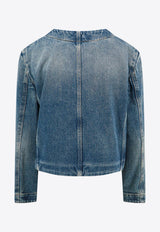 4G Chain-Link Denim Jacket