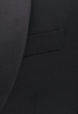 Single-Breasted Wool Tuxedo Suit