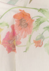 Natura Floral Print Maxi Skirt