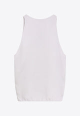 Sleeveless Silk Top