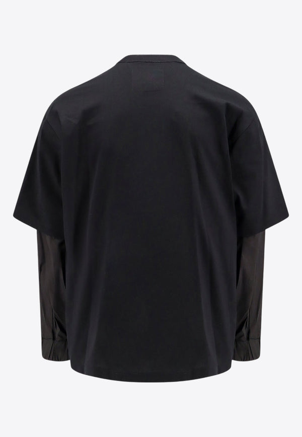 Long-Sleeved Layered T-shirt