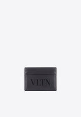 VLTN Print Leather Cardholder