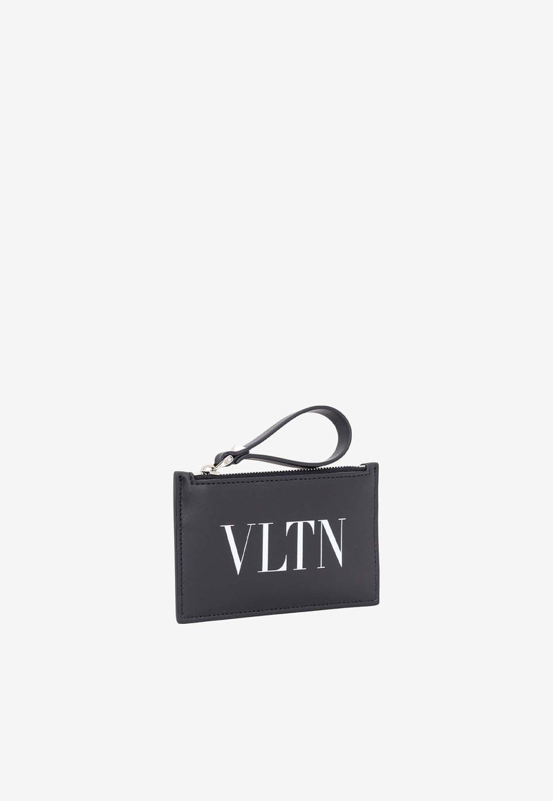 VLTN Print Zip Cardholder