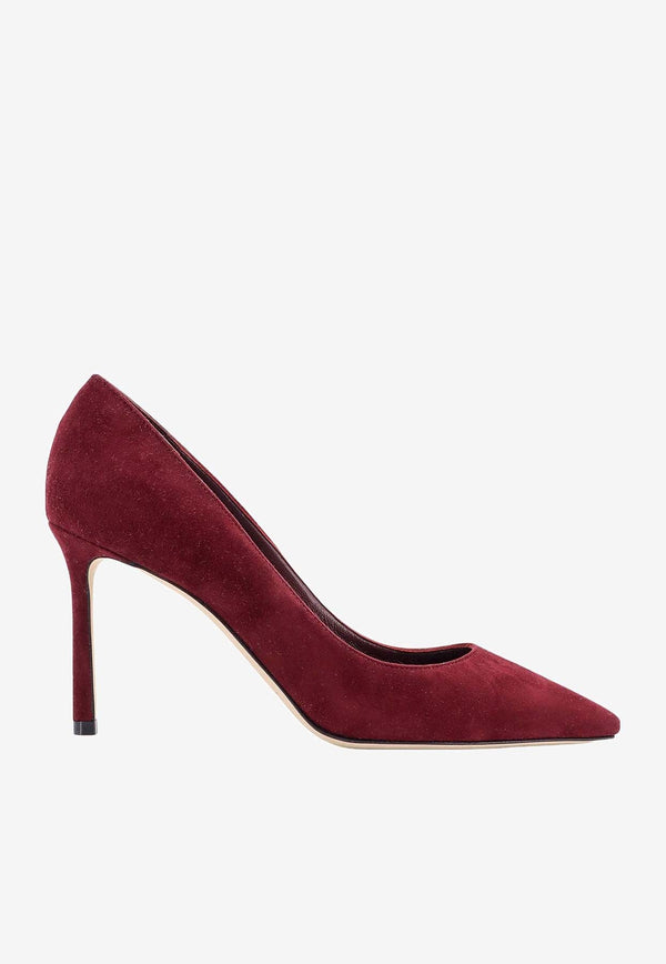 Romy 85 Suede Pumps