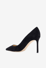 Romy 85 Suede Pumps