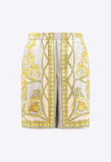 Barocco Print Bermuda Shorts