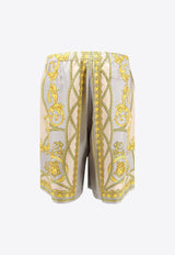 Barocco Print Bermuda Shorts