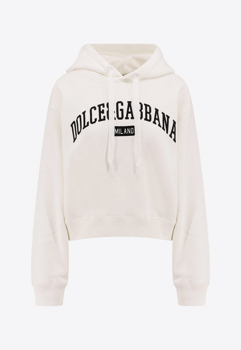 Logo Print Hooded Sweatshirt